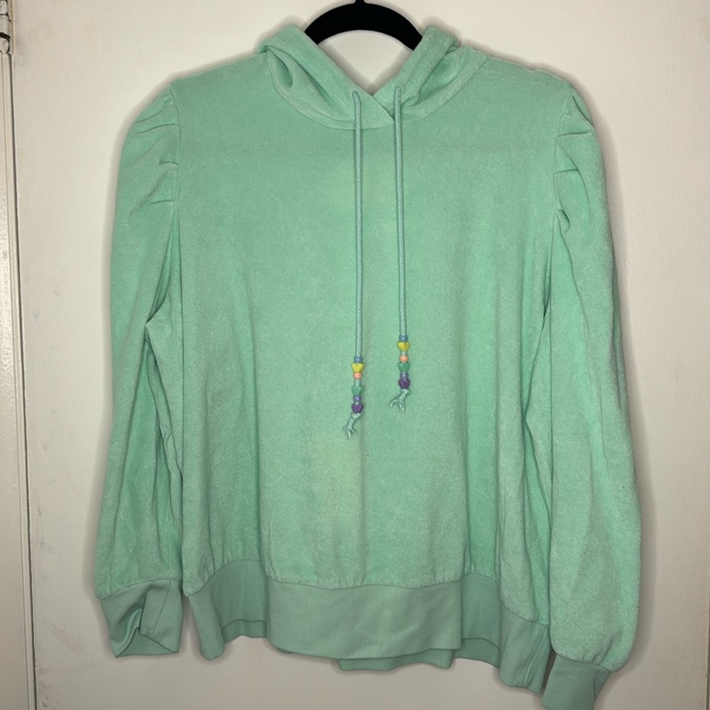 Stoney Clover Lane X Target Terry Cloth Puff Sleeve Hoodie
